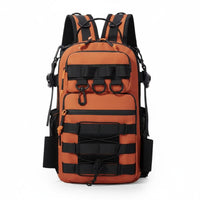 Multifunctional Multipurpose Fishing Tackle Bag Large Capacity Crossbody Bag Multiple Compartments Convertible Shoulder Pack Water Resistant for Anglers, Hikers, Men, Travel, Hiking, Camping, Cycling