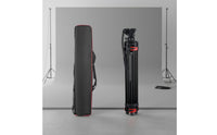 Portable Camera Tripod with Fluid Head Stable Support Fluid Head Tripod Fluid Motion Quick Release for Professionals, Live Broadcasting, Filming, Photography