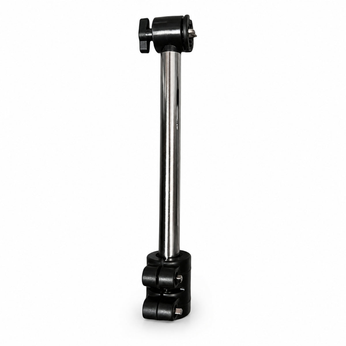 Chrome-Finished Cymbal Stand without Rod Cylindrical Cymbal Holder Stable Mount Sturdy for Rehearsal Space, Recording Studio