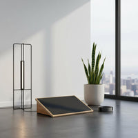 Wooden Slant Board Non-Slip Surface Calf Stretching Board Sturdy Wooden Construction Incline for Home Workout