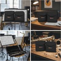 Saxophone Instrument Accessory Pouch Guarding Clarinets Instrument Accessory Pouch Bag Soft for Clarinetists, Travel, Rehearsals