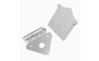 Mandolins String Plate Sturdy Instrument Part Lightweight Hardware for Luthier