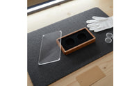Double Coin Display Case Wood Finish Double Coin Presentation Box Visible Window