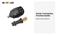 Rust Resistant 5-in-1 Pressure Washer Nozzle Long-Lasting Construction Multi-Angle Spray Nozzle for Car Washing