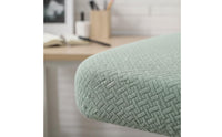 Office Chair Seat Cover Non-Slip Stretch Office Chair Cover Stretch Seat Slipcover Breathable Full Protection for Dorm Room