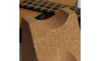 Scratch-Proof Guitar Neck Support Cradle Non-Slip Cork Guitar Neck Rest Long-Lasting Instrument Maintenance Block Lightweight for Luthiers, Guitarists, Repair, Workshop