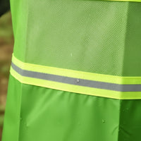 Garden Apron with Pockets Waterproof Mowing Apron Breathable for Gardeners, Yard Work
