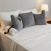 Multi-Purpose Leg Pillow with Strap Breathable Material Leg Alignment Pillow for Women