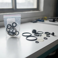3 Ton Hydraulic Jack Repair Kit Horizontal Hydraulic Repair Seal Kit High-Pressure Parts Long-Lasting for Mechanics, Garage