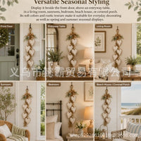 跨境新品Hanging heart-shaped wall decoration悬挂式心形墙饰