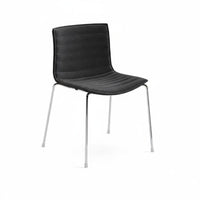 Colorful Choices Stackable Armless Chair Space-Saving Molded Plastic Shell Chair Modern Design Seating Furniture Minimalist design for Office Workers, Restaurant Owners, Training Room, Cafe, Study, Kitchen