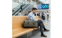 Canvas Travel Tote Bag Travel Tote Bag Heavy-Duty Holdall for Journeyers, Commuters
