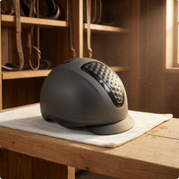 Adjustable Equestrian Helmet Hard Shell Equestrian Safety Helmet Sports Headgear Short Brim Ventilated for Equestrians