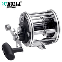 SAMOLLA 2025 New PN300/400 Jigging Reel Large Drum Anchor Trolling Reel