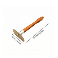 Brass Gua Sha Self-Use Taiji Gua Sha Tool Ergonomic