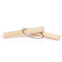 Wire Clay with Wooden Handles Ergonomic for Potters, Sculptors
