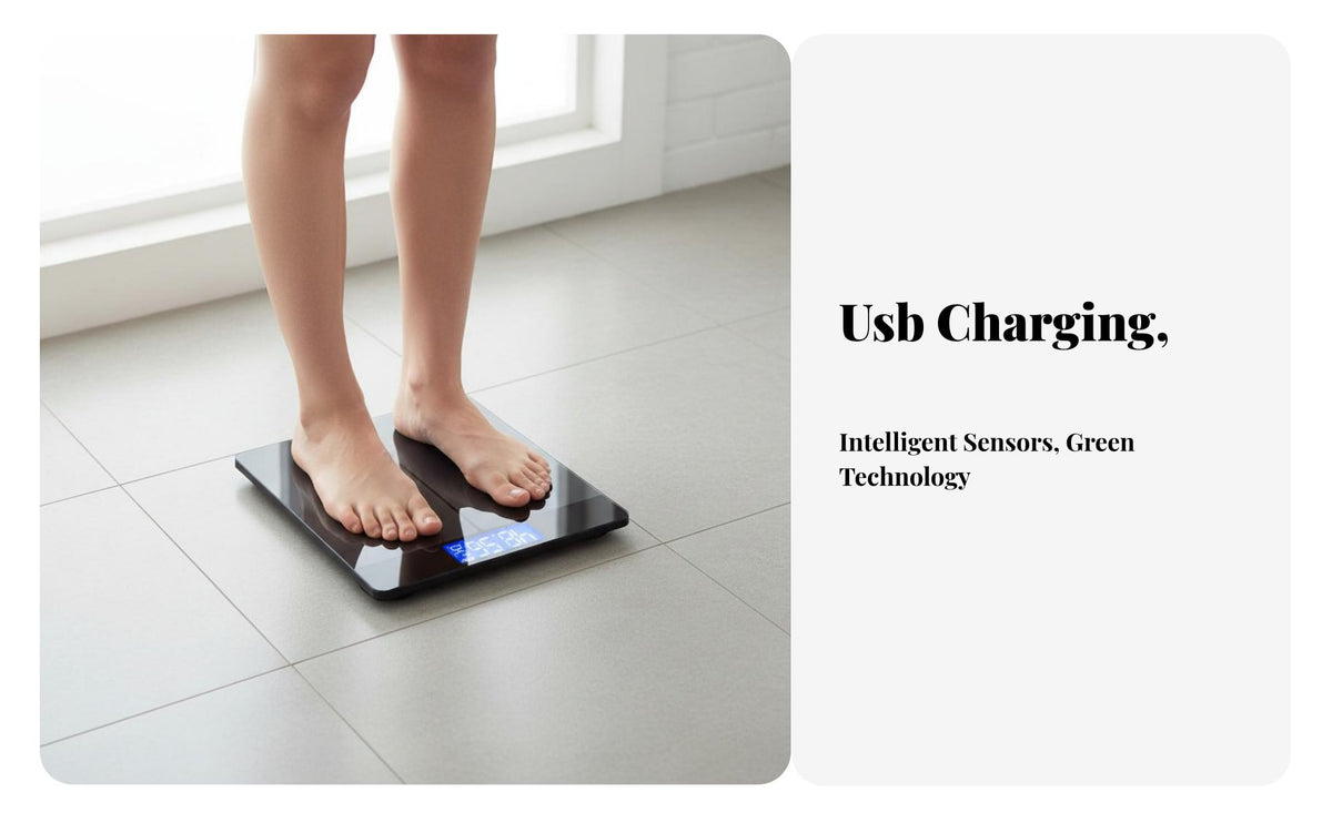 Digital Body Scale High Precision Electronic Weight Exact Measurement Tool LED Display Weighing Machine for Health-Conscious Individuals, Families