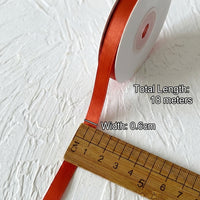 18 Meters/19.7Yards Satin Ribbon Decorative Easter Gift Wrapping Ribbon for Cake Decoration, DIY Sewing Project, Crafting, Wedding, Party Decor, Birthday