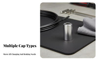 Bike Wire End Cap Aluminum Alloy Cycle Wire Housing Ferrule Brake Wire End Crimps Universal Anodized Finish for Workshop