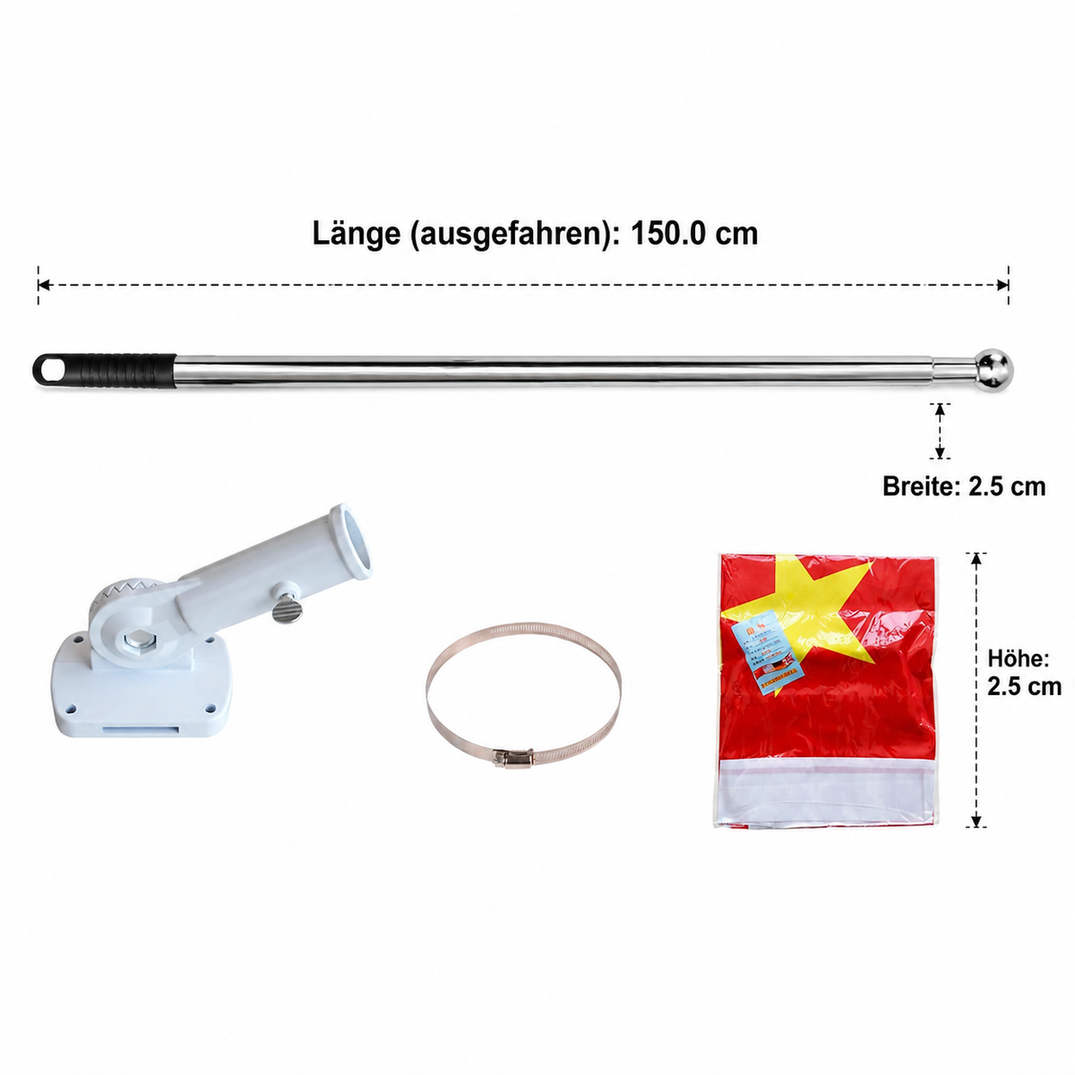 flagpole bracket