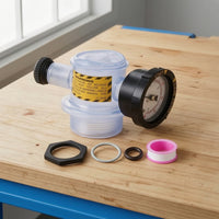 Manual Air Release Valve Assembly Easy to Install Valve with Pressure Gauge Long-Lasting Pressure Gauge Assembly Accurate for Maintenance Technicians