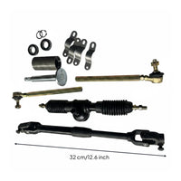 Adjustable Length Rack and Pinion Steering Set Heavy Duty Vehicle Components for Hobbyists