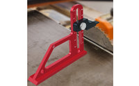 Anodized Woodworking Height Gauge Fine Graduations Table Saw Height Gauge Knurled Knob Shop Tool Triangular Base
