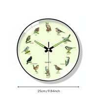 Luminous Wall Clock Decorative Silent Clock for Living Room
