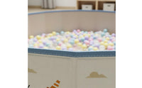 Safe and Odorless Kids Indoor Sandbox Easy Storage Portable Ball Play Area Multi-Functional Playpen Large Capacity for Toddlers, Playroom