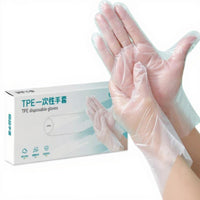 Disposable TPE Gloves Food Grade Thick Waterresistant