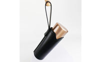 Long-Lasting Leather Cup Sleeve with Strap Portable Tumbler Sleeve with Hand Strap Lightweight Carrier Secure for Outdoor