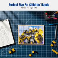 Robot Assembly Puzzle, Wooden Mecha Toy, Electric King, Ocean Storm, Boys Gift