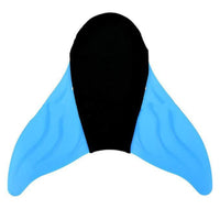 Mermaid Monofin One-Piece Mermaid Tail Fin Streamlined for Children, Divers