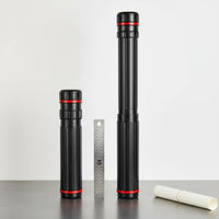 Portable Telescoping Art Tube Sturdy Plastic Art Storage Tube Large Capacity for Students, Architects, Travel