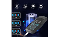 Multiple Modes Microcurrent Massage Device Adjustable Intensity EMS Muscle Stimulator Pain Relief for Home, Office, Travel