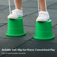 Non-Slip Container Stilts Sensory Integration Walking Cup Stilts Indoor Play for Children, Preschoolers, Kindergarten, Playroom, Playground