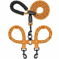 Swivel Connector Reflective Rope Leash Metal Hardware Climbing Rope Leash Set