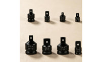 8 Pieces Socket Adapter and Reducer Set Secure-Locking Impact Socket Adapter Set Heavy-Duty Adapters for Hobbyists, Automotive Repair, Garage