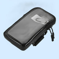 Waterproof Battery Cover Bag Long-Lasting Motorcycle Bag with Transparent Panel Abrasion-Resistant Motorcycle Storage Pouch High-Strength for Commuters