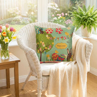 Easter Pillow Cover Cartoon Easter Home Decor Easter Pillowcase for Gift Presenters, Homeowners, Car Interior, Living Room