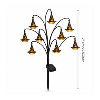 Decorative Solar Tree Light Outdoor Garden Light with Ground Stake Sturdy Easy to Install for Pathway, Patio