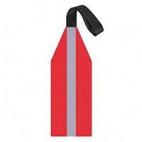 Oxford Material Kayak Tow Flag Tapered Top Safety Tow Pennant Strap Strap Kayak Warning Flag Stitched