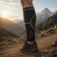 Breathable Calf Sleeve Elastic Shin Guard Sleeve Lightweight Sports Protection Anti-Slip for Men, Women, Basketball, Soccer, Running, Hiking