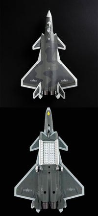 1:100 Scale J-20 Stealth Fighter Alloy Model Gift