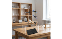 Iron Stand with Rings Retort Support Stand with Clamps Metalware Set Heavy Duty for Teachers