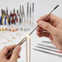 Jewelry Welding Tip Pointed Fusion Point Welding Tip Insulated for Jewelers, Hobbyists