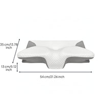 Butterfly Pillow Ergonomic Memory Foam Pillow Two-levelHeight for Bedroom