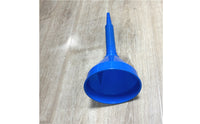 2 Pieces Fuel Funnel Set Blue Plastic Fuel Funnel Cone-Shaped Wide Opening
