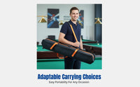 Billiard Cue Case, Large Head, Multi-Carry, Sturdy Build, Modern Look