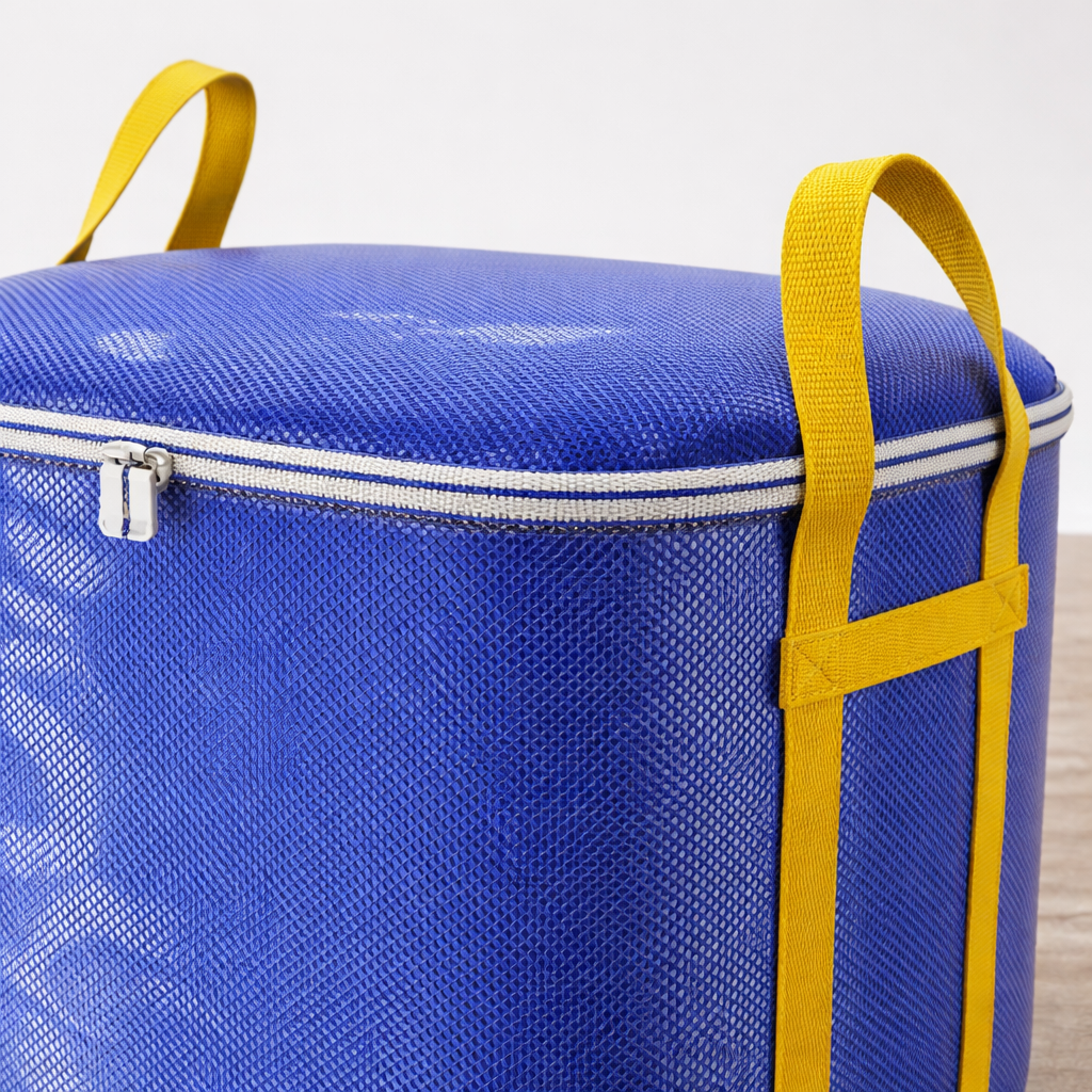 Extra Large Waterproof for Homeowners, Thickened Dustproof Quilt Storage Bag, Closet Organizer, Foldable Tarpaulin Material 240L Capacity